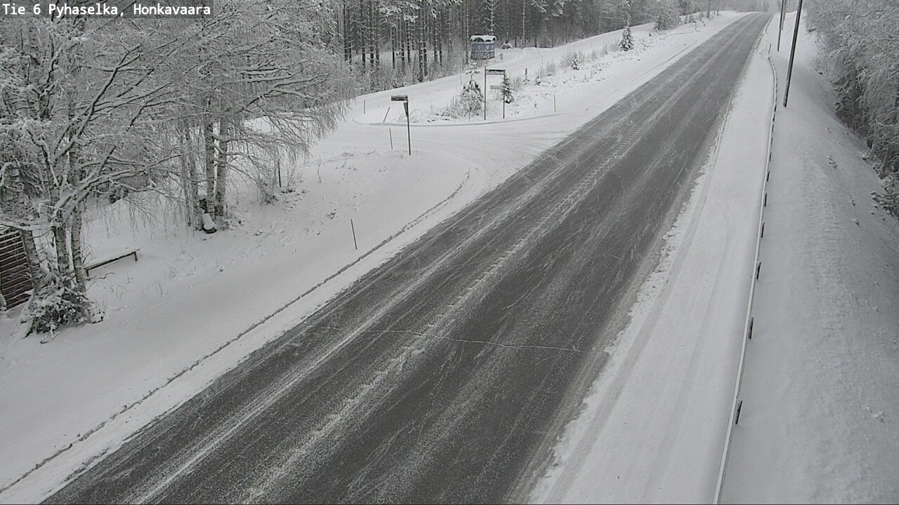 Weather Camera Image Road 6 Joensuu, Honkavaara, Joensuu, Pohjois-Karjala