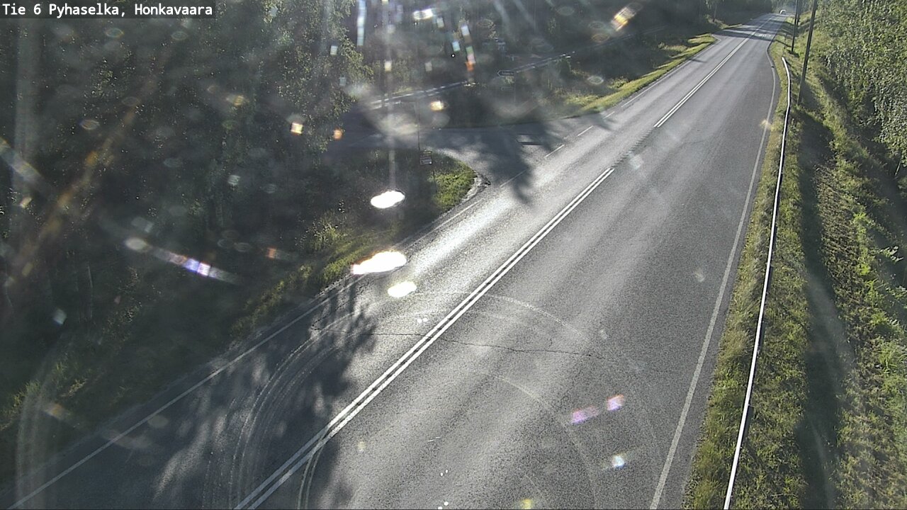Weather Camera Image Road 6 Joensuu, Honkavaara, Joensuu, Pohjois-Karjala