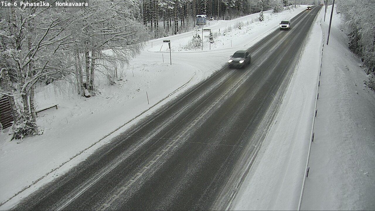 Weather Camera Image Road 6 Joensuu, Honkavaara, Joensuu, Pohjois-Karjala