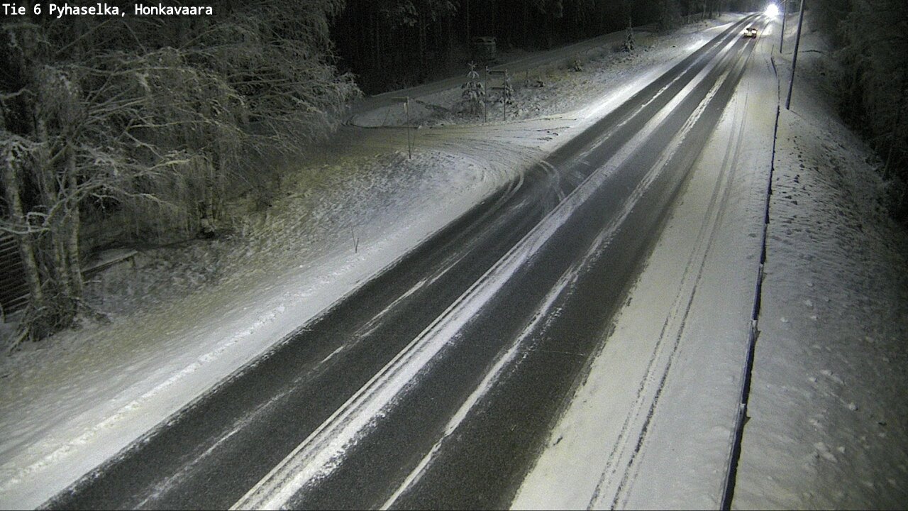 Weather Camera Image Väg 6 Joensuu, Honkavaara, Joensuu, Pohjois-Karjala