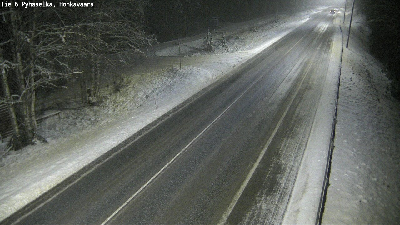 Weather Camera Image Road 6 Joensuu, Honkavaara, Joensuu, Pohjois-Karjala