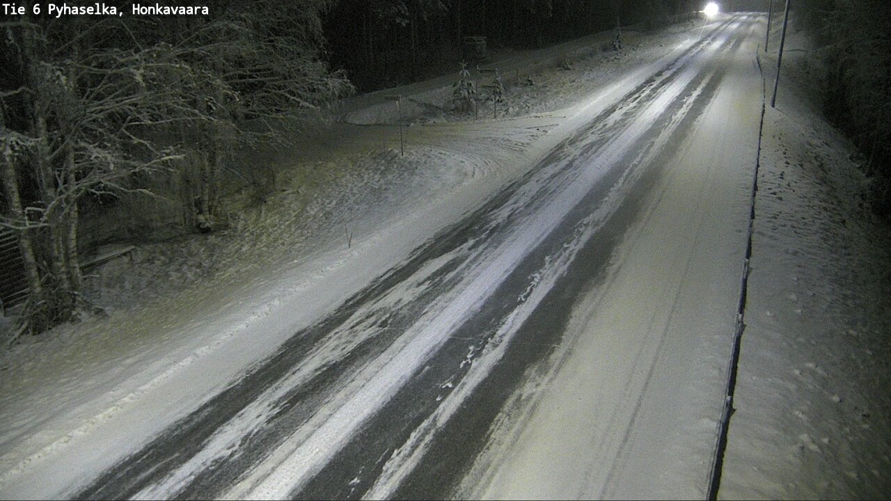 Weather Camera Image Väg 6 Joensuu, Honkavaara, Joensuu, Pohjois-Karjala