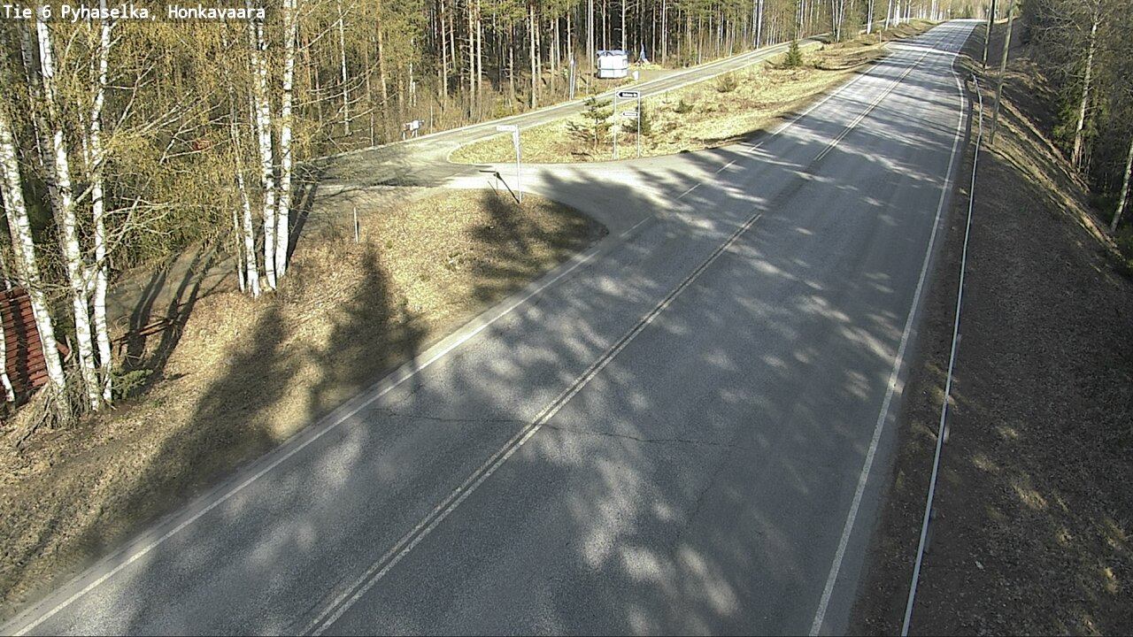 Weather Camera Image Väg 6 Joensuu, Honkavaara, Joensuu, Pohjois-Karjala