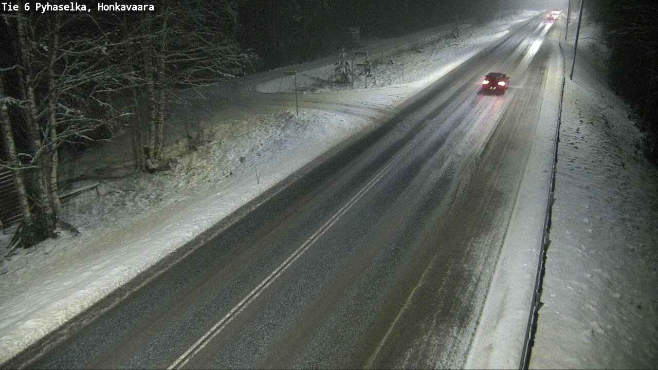 Weather Camera Image Road 6 Joensuu, Honkavaara, Joensuu, Pohjois-Karjala