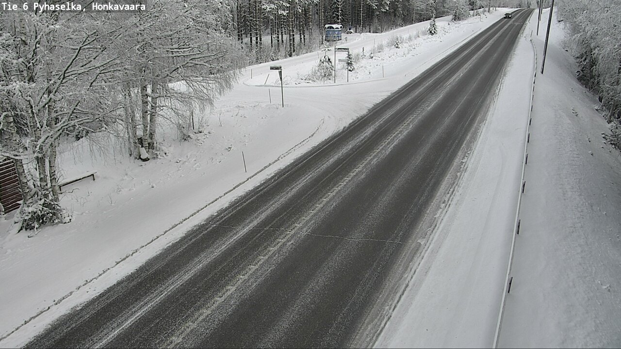 Weather Camera Image Road 6 Joensuu, Honkavaara, Joensuu, Pohjois-Karjala