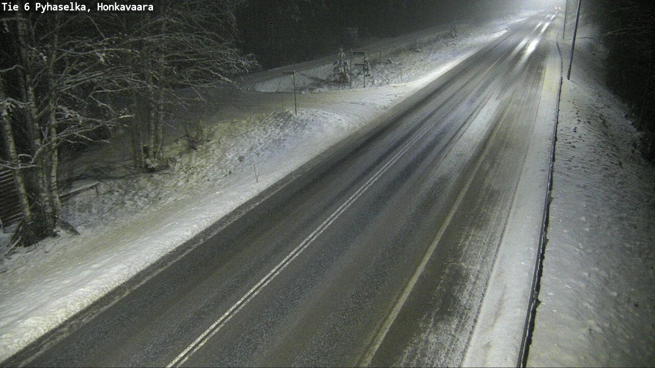 Weather Camera Image Road 6 Joensuu, Honkavaara, Joensuu, Pohjois-Karjala