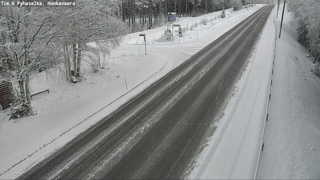 Weather Camera Image Road 6 Joensuu, Honkavaara, Joensuu, Pohjois-Karjala