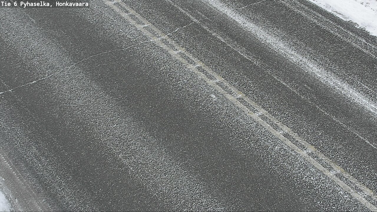 Weather Camera Image Väg 6 Joensuu, Honkavaara, Joensuu, Pohjois-Karjala