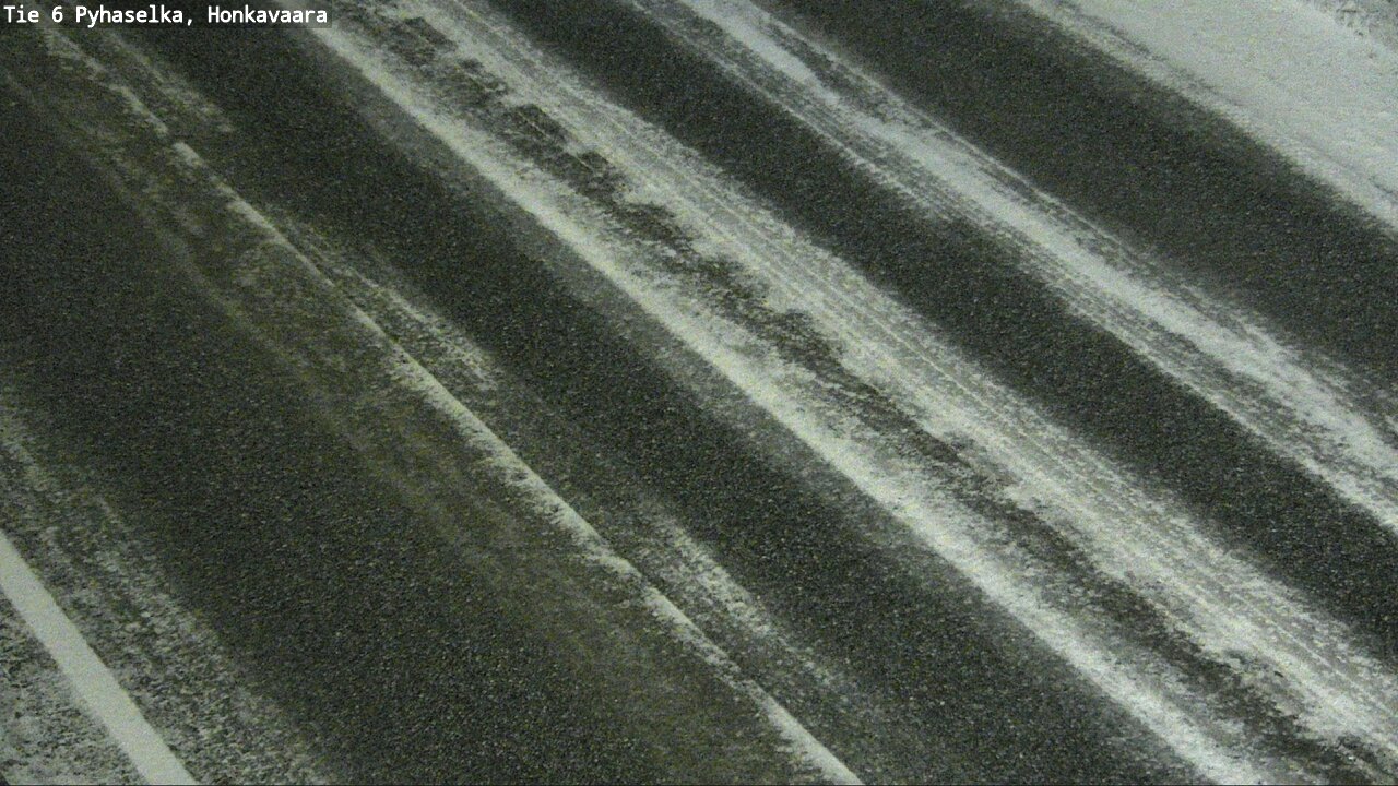 Weather Camera Image Väg 6 Joensuu, Honkavaara, Joensuu, Pohjois-Karjala