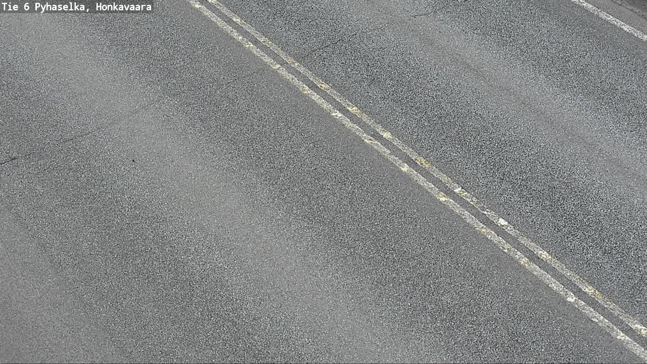 Weather Camera Image Väg 6 Joensuu, Honkavaara, Joensuu, Pohjois-Karjala