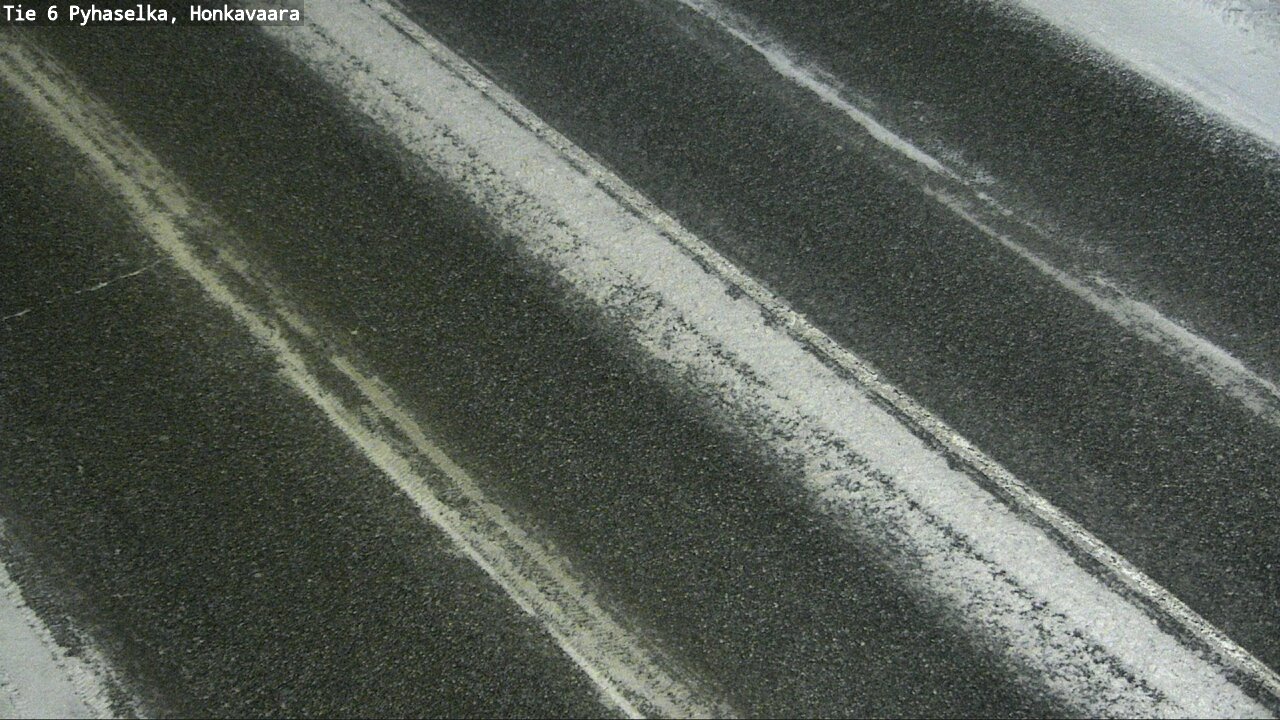 Weather Camera Image Väg 6 Joensuu, Honkavaara, Joensuu, Pohjois-Karjala