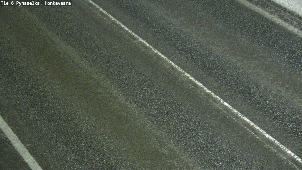 Weather Camera Image Road 6 Joensuu, Honkavaara, Joensuu, Pohjois-Karjala