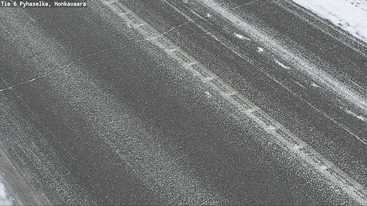 Weather Camera Image Väg 6 Joensuu, Honkavaara, Joensuu, Pohjois-Karjala