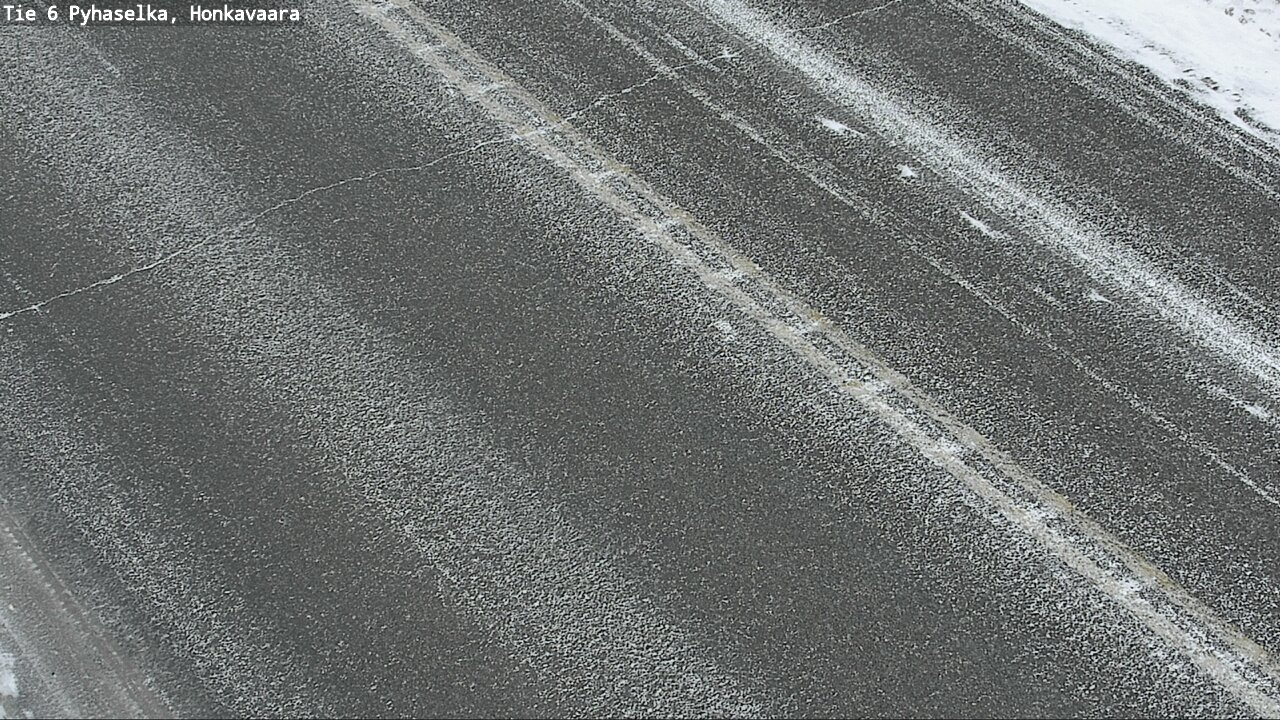 Weather Camera Image Väg 6 Joensuu, Honkavaara, Joensuu, Pohjois-Karjala