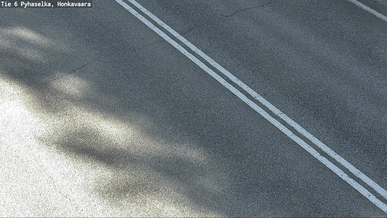 Weather Camera Image Väg 6 Joensuu, Honkavaara, Joensuu, Pohjois-Karjala