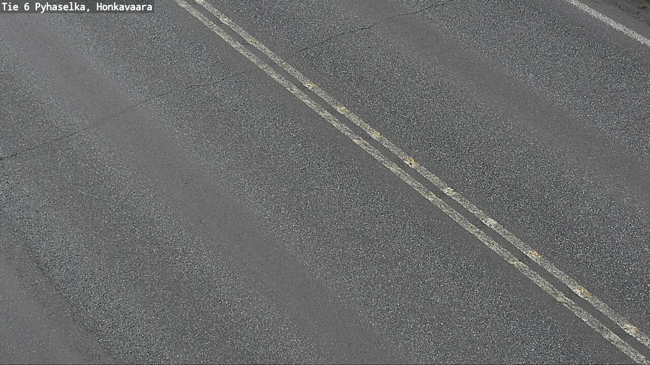 Weather Camera Image Väg 6 Joensuu, Honkavaara, Joensuu, Pohjois-Karjala