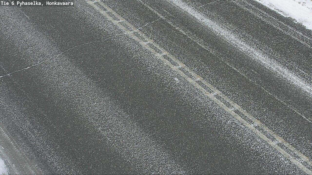 Weather Camera Image Väg 6 Joensuu, Honkavaara, Joensuu, Pohjois-Karjala