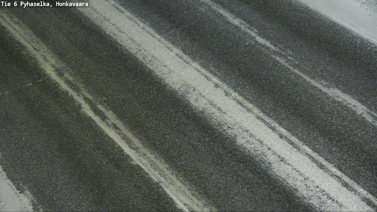 Weather Camera Image Väg 6 Joensuu, Honkavaara, Joensuu, Pohjois-Karjala
