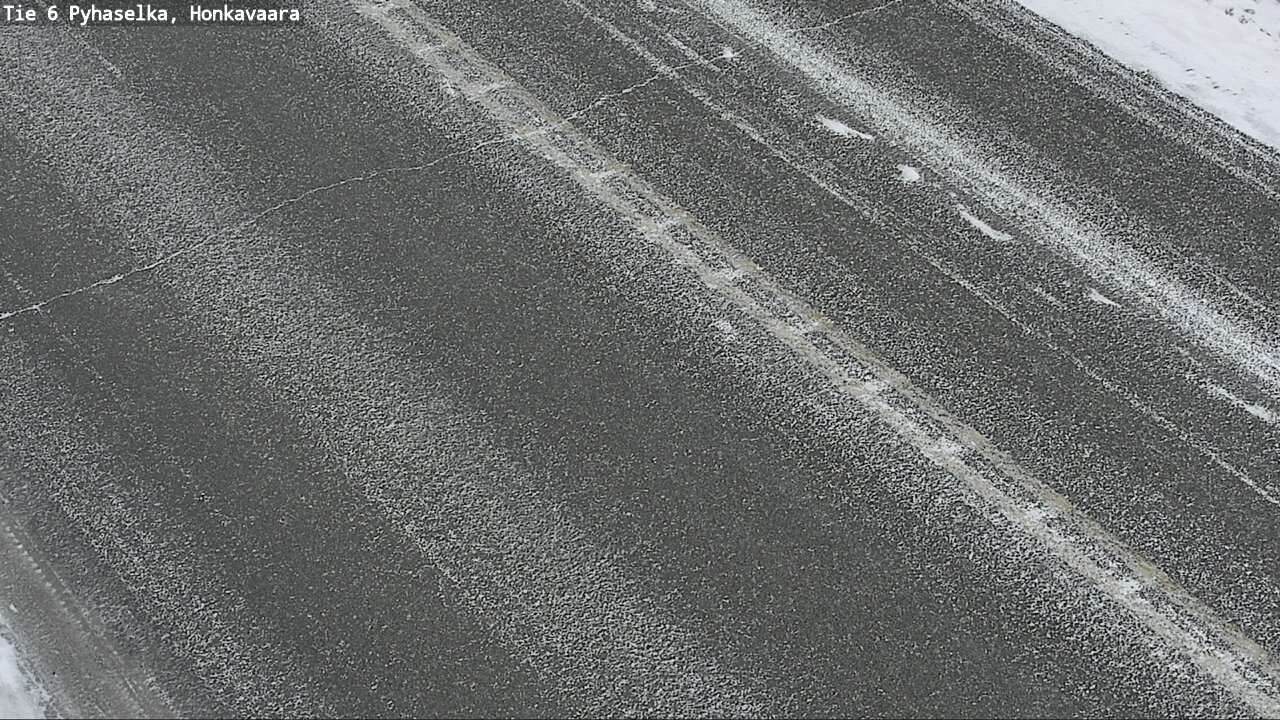 Weather Camera Image Väg 6 Joensuu, Honkavaara, Joensuu, Pohjois-Karjala