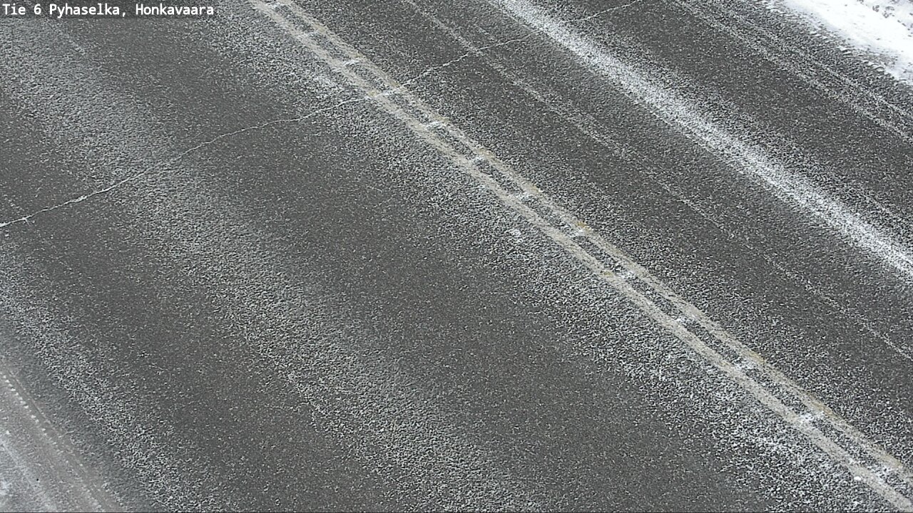 Weather Camera Image Road 6 Joensuu, Honkavaara, Joensuu, Pohjois-Karjala