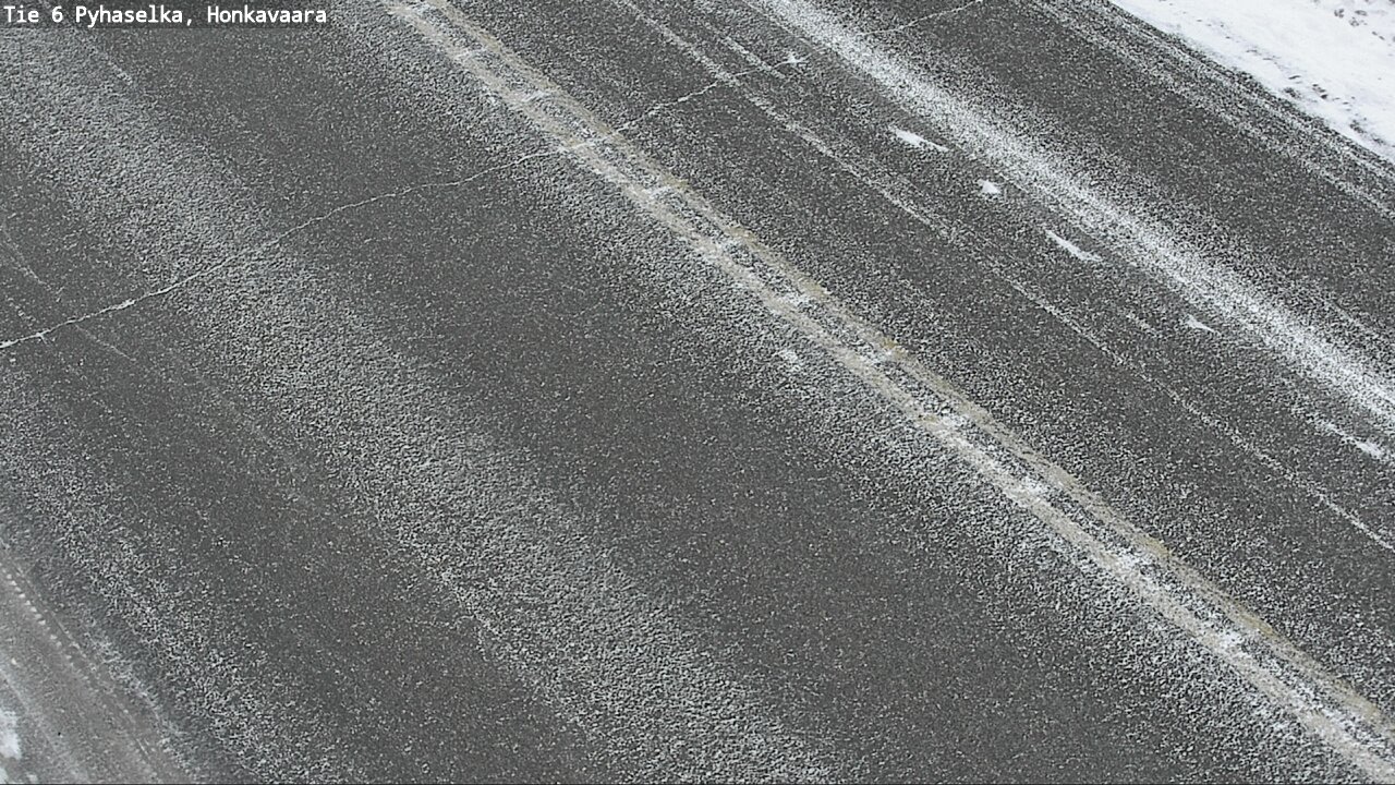 Weather Camera Image Väg 6 Joensuu, Honkavaara, Joensuu, Pohjois-Karjala