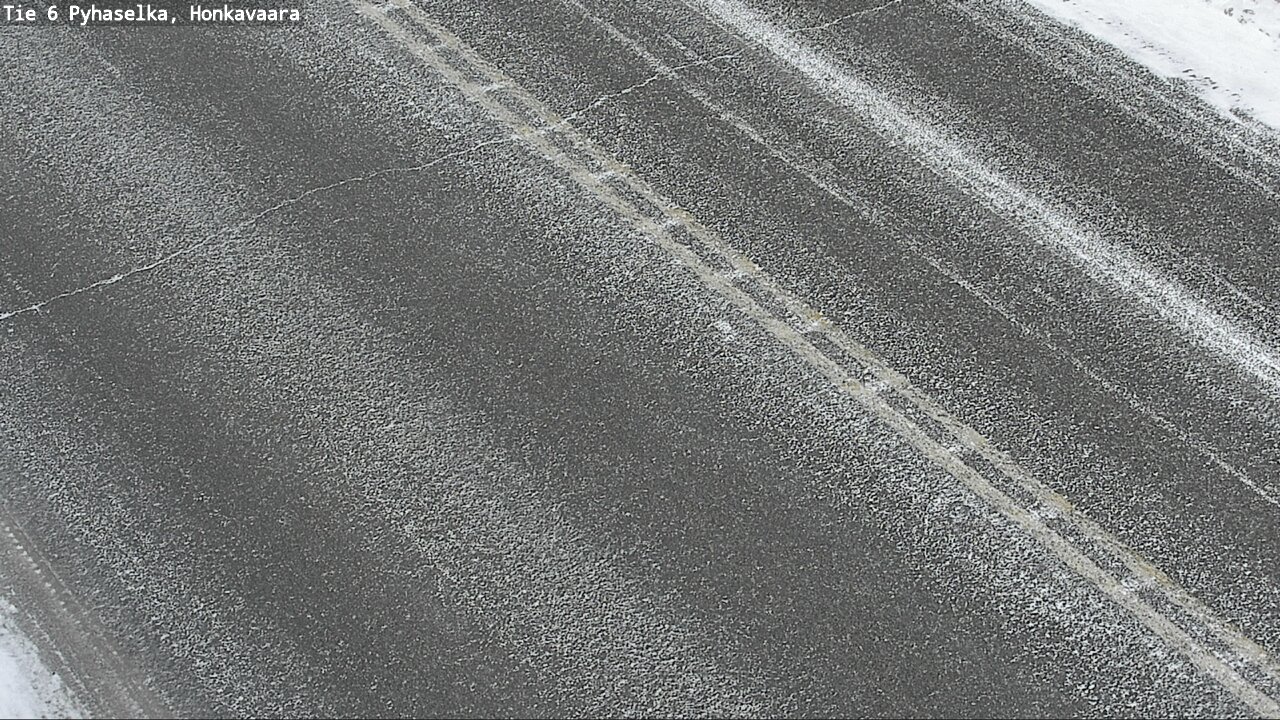Weather Camera Image Väg 6 Joensuu, Honkavaara, Joensuu, Pohjois-Karjala