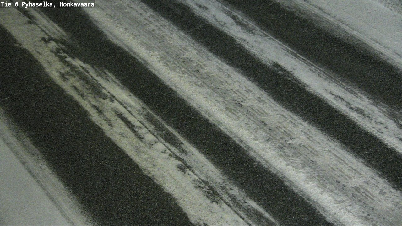 Weather Camera Image Väg 6 Joensuu, Honkavaara, Joensuu, Pohjois-Karjala