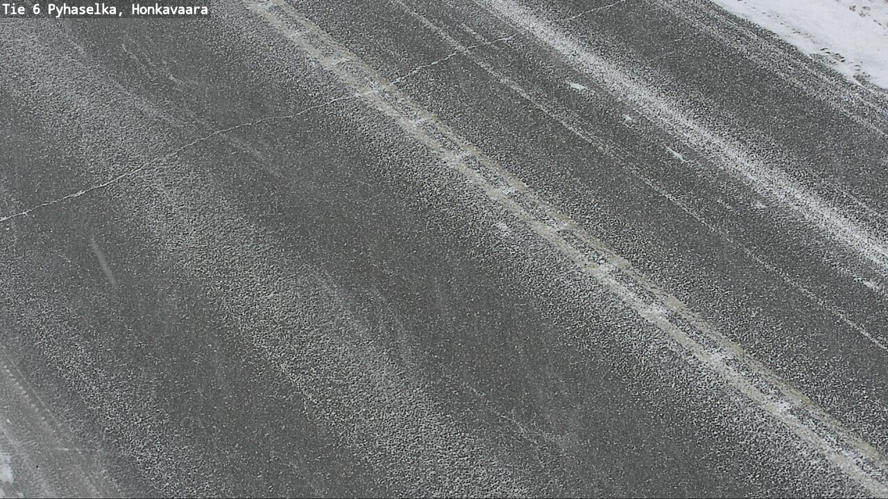 Weather Camera Image Väg 6 Joensuu, Honkavaara, Joensuu, Pohjois-Karjala