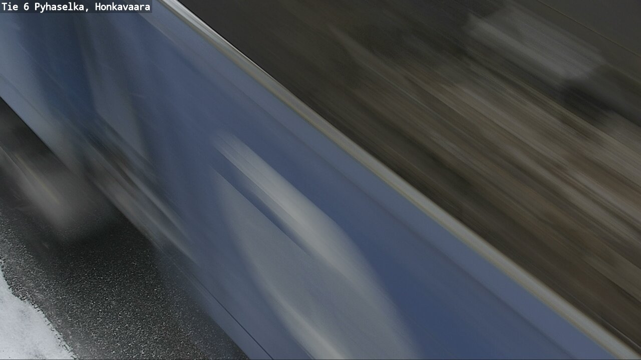 Weather Camera Image Väg 6 Joensuu, Honkavaara, Joensuu, Pohjois-Karjala