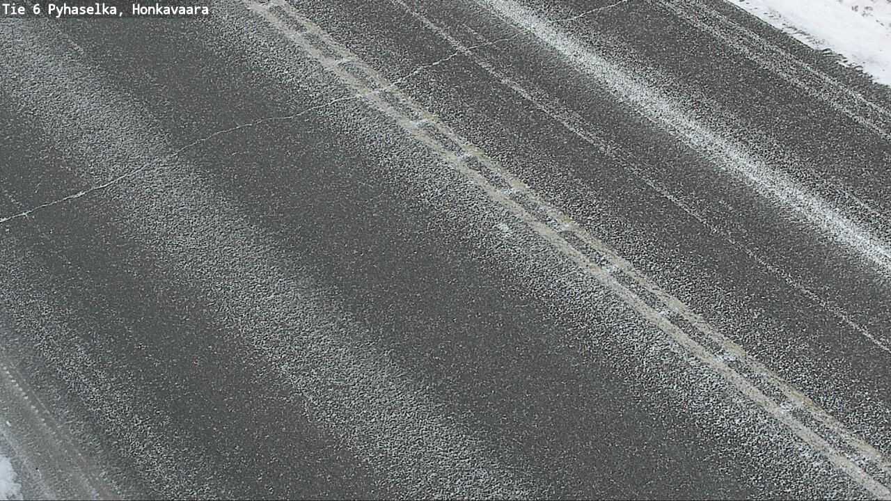 Weather Camera Image Väg 6 Joensuu, Honkavaara, Joensuu, Pohjois-Karjala