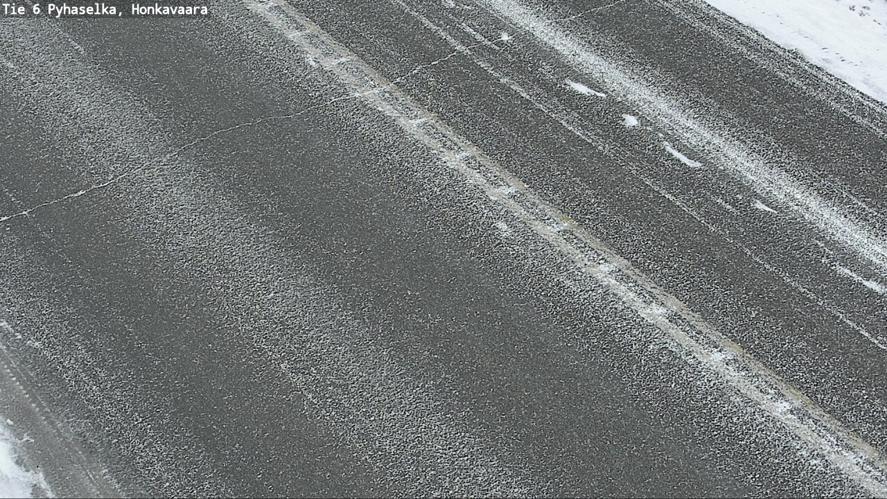 Weather Camera Image Väg 6 Joensuu, Honkavaara, Joensuu, Pohjois-Karjala