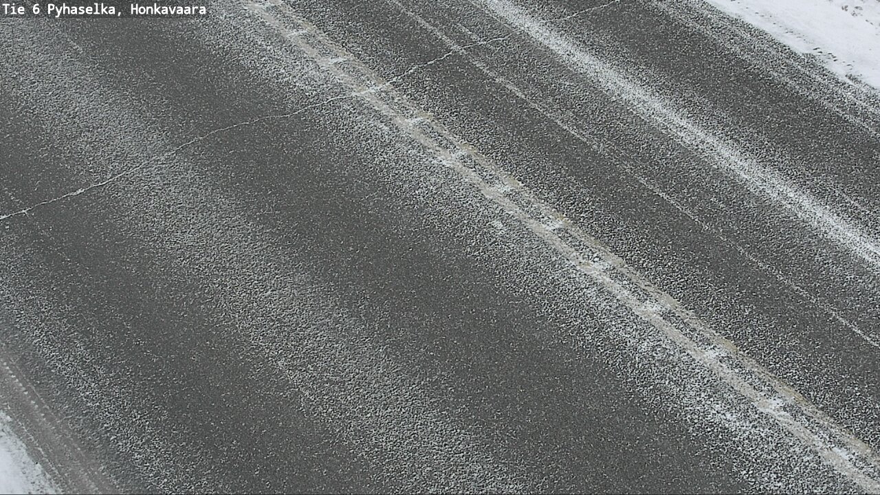 Weather Camera Image Väg 6 Joensuu, Honkavaara, Joensuu, Pohjois-Karjala