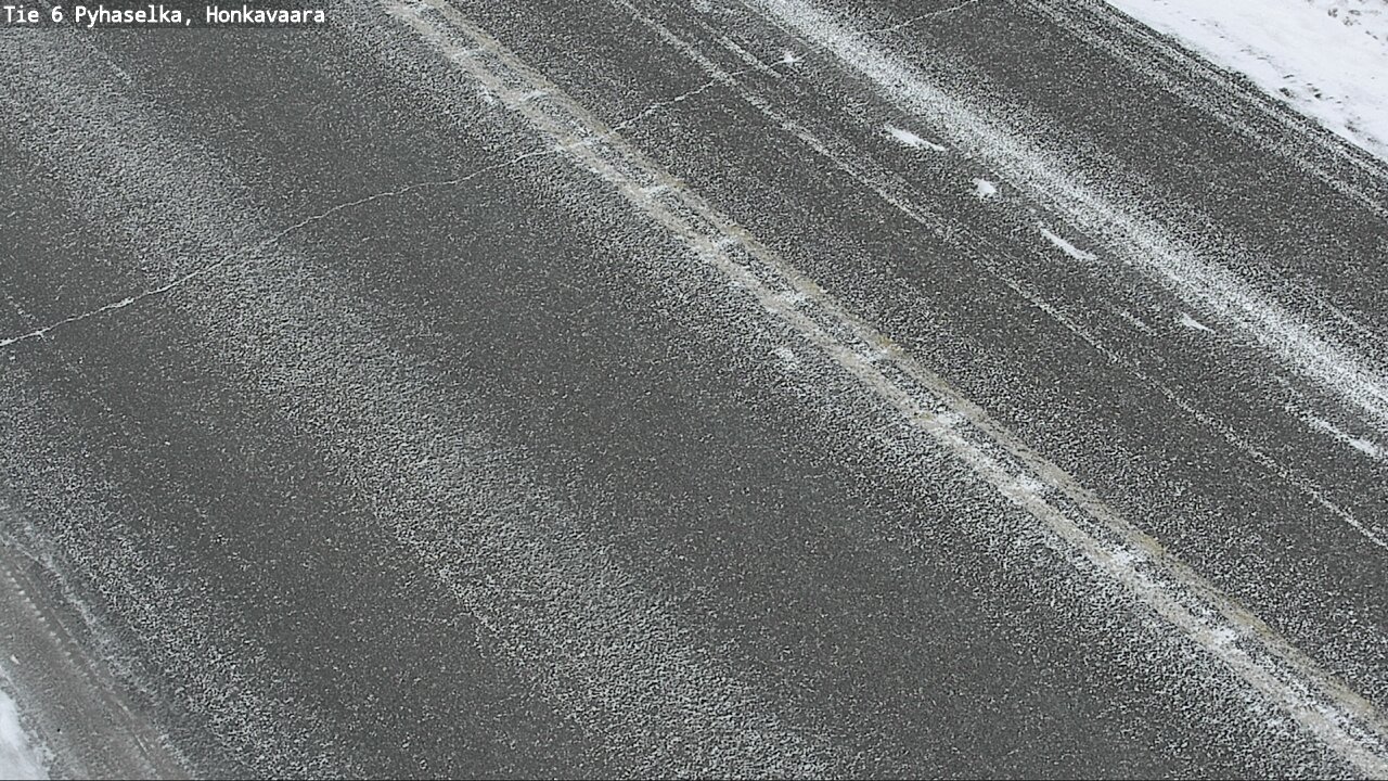 Weather Camera Image Väg 6 Joensuu, Honkavaara, Joensuu, Pohjois-Karjala