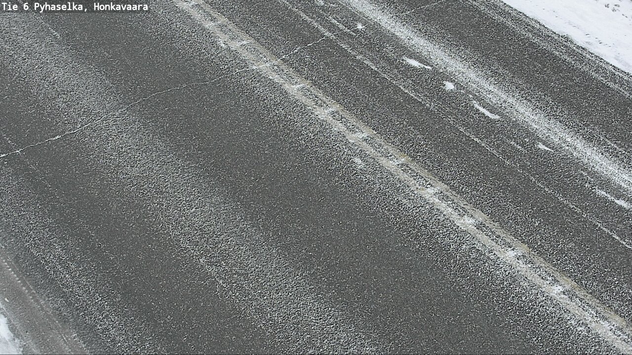 Weather Camera Image Väg 6 Joensuu, Honkavaara, Joensuu, Pohjois-Karjala