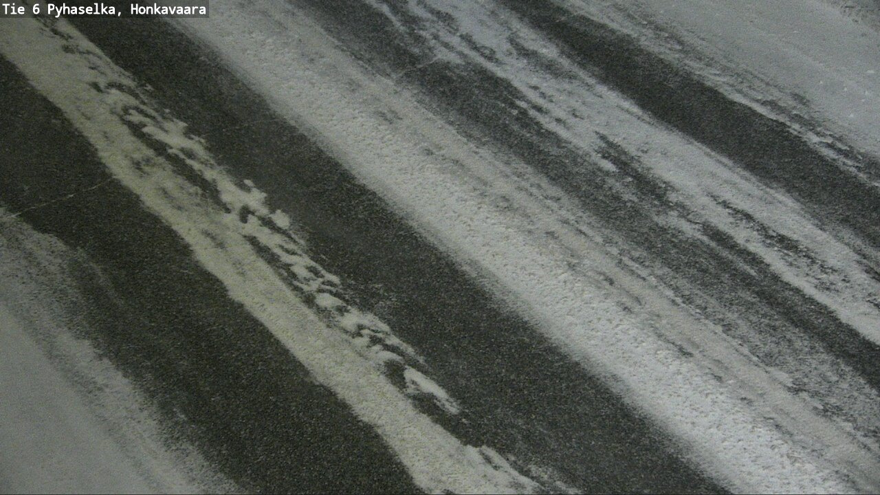 Weather Camera Image Väg 6 Joensuu, Honkavaara, Joensuu, Pohjois-Karjala
