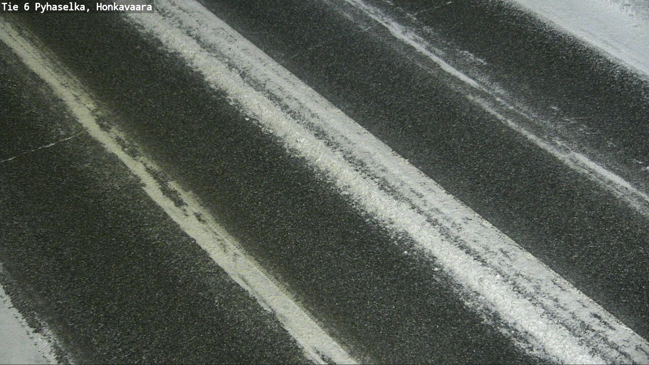 Weather Camera Image Väg 6 Joensuu, Honkavaara, Joensuu, Pohjois-Karjala