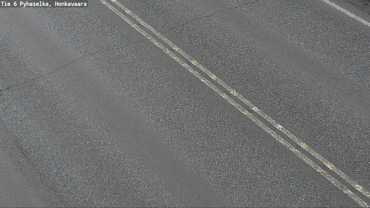 Weather Camera Image Väg 6 Joensuu, Honkavaara, Joensuu, Pohjois-Karjala