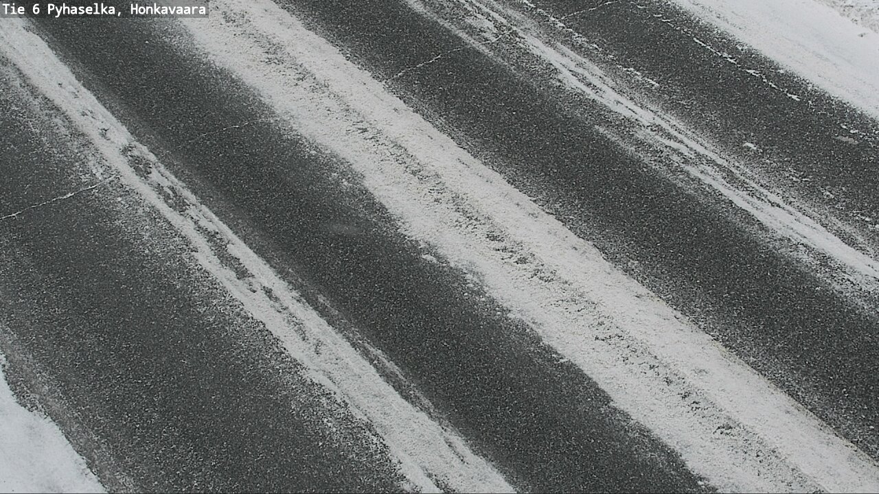 Weather Camera Image Väg 6 Joensuu, Honkavaara, Joensuu, Pohjois-Karjala