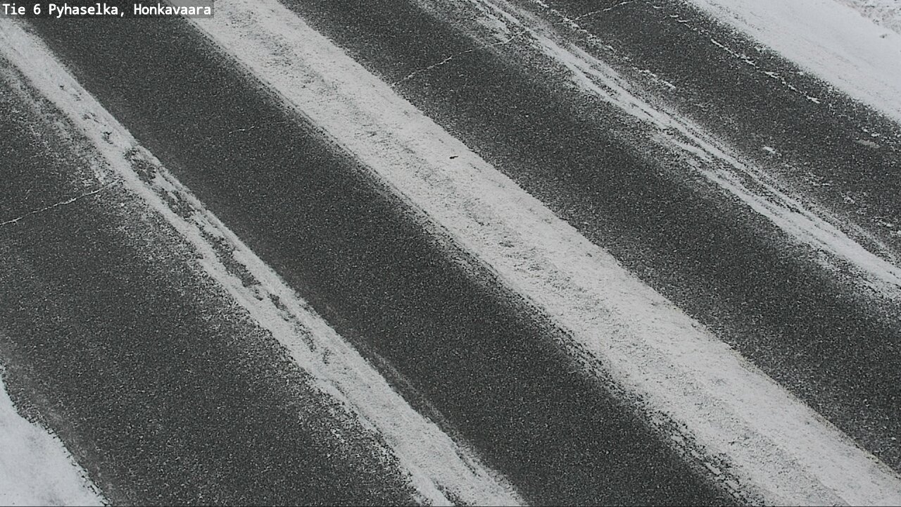 Weather Camera Image Väg 6 Joensuu, Honkavaara, Joensuu, Pohjois-Karjala