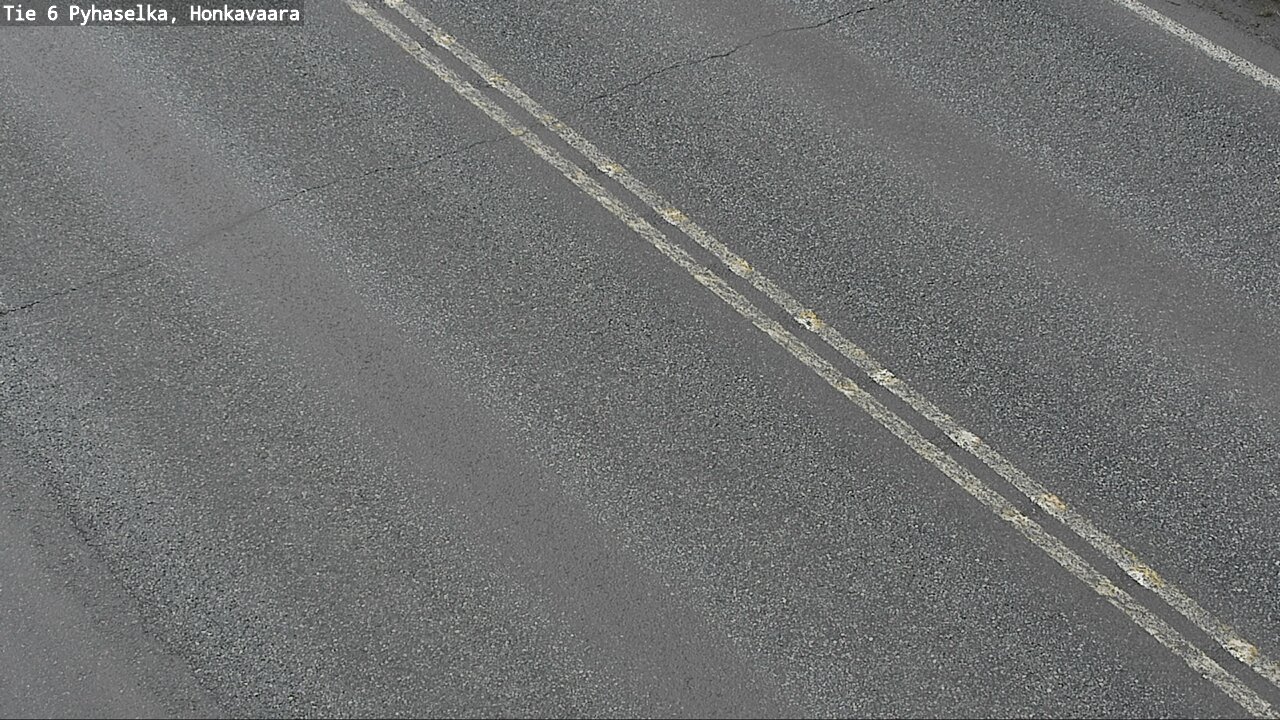 Weather Camera Image Väg 6 Joensuu, Honkavaara, Joensuu, Pohjois-Karjala