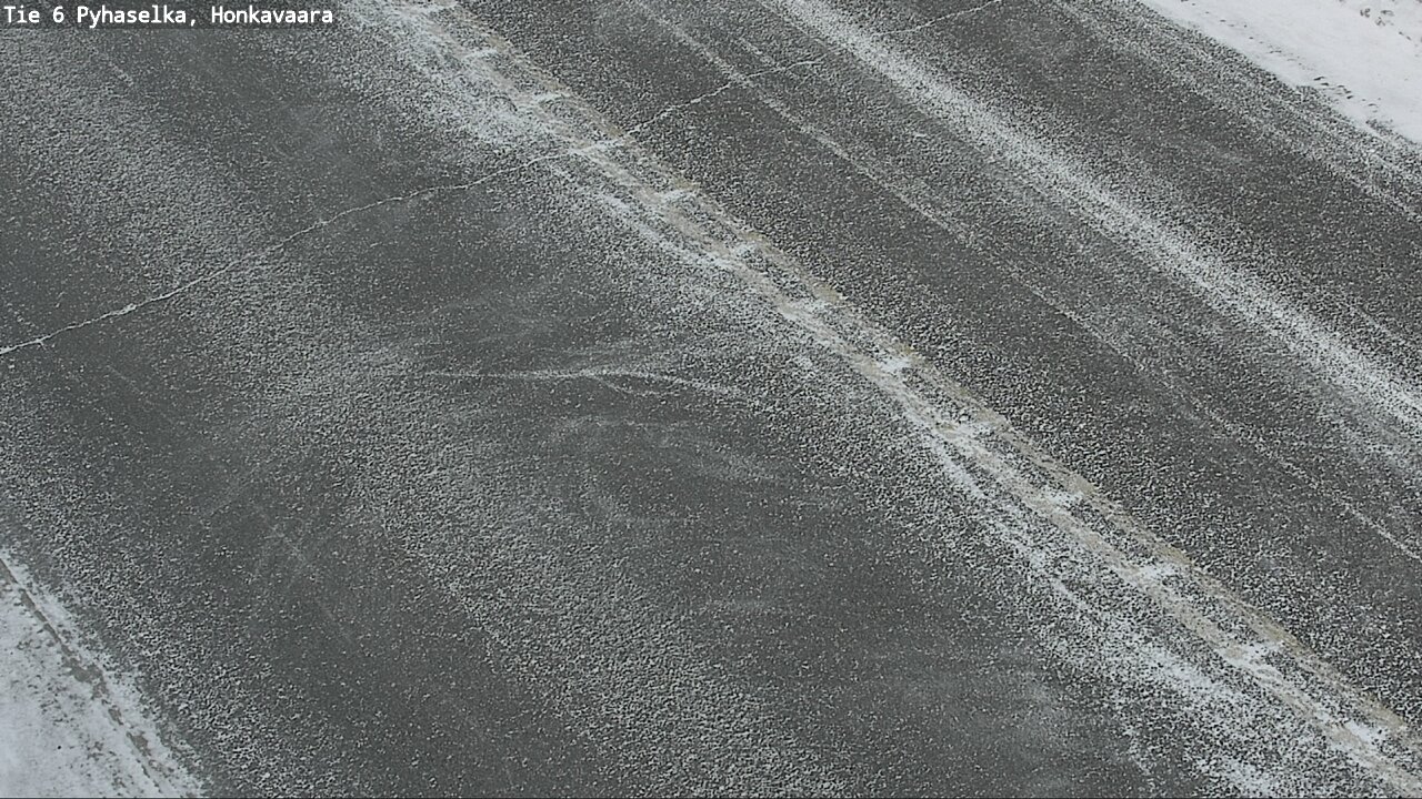 Weather Camera Image Väg 6 Joensuu, Honkavaara, Joensuu, Pohjois-Karjala