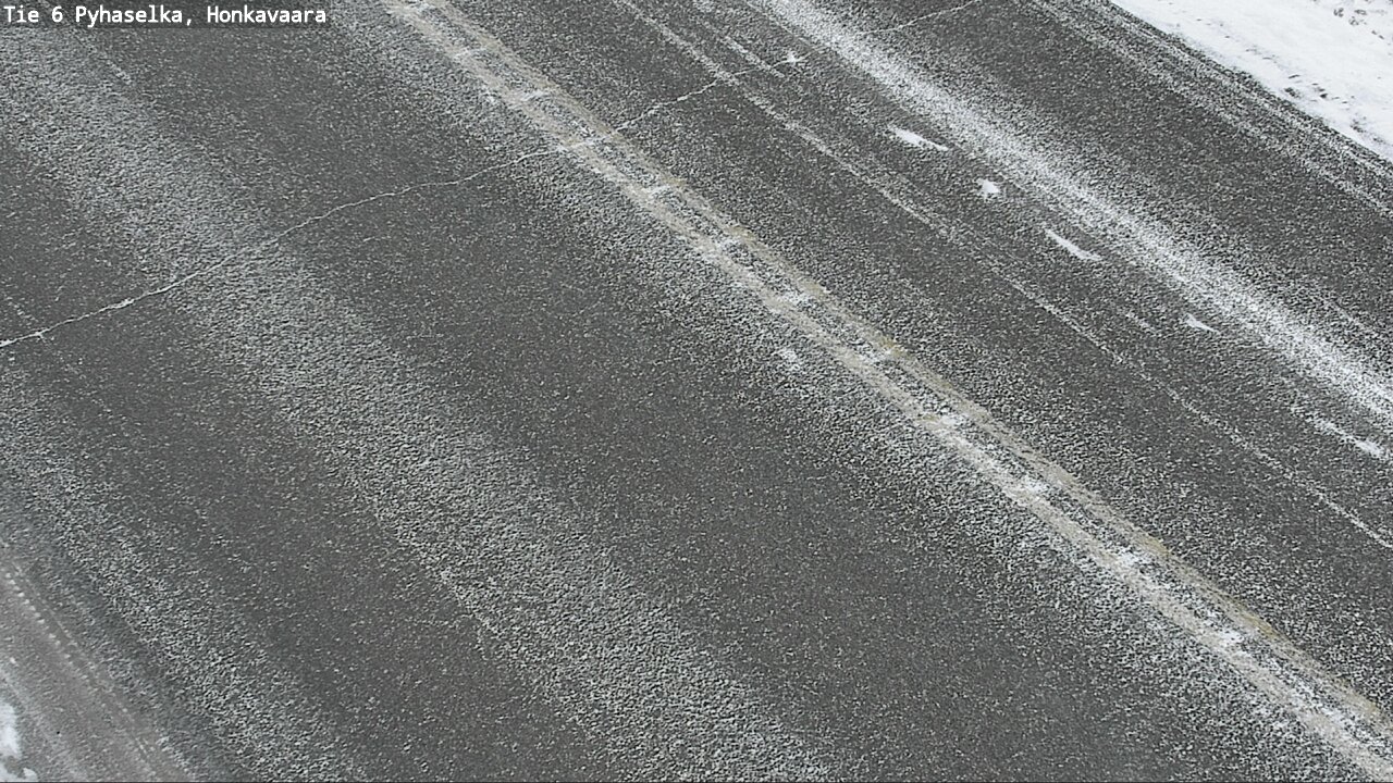 Weather Camera Image Väg 6 Joensuu, Honkavaara, Joensuu, Pohjois-Karjala