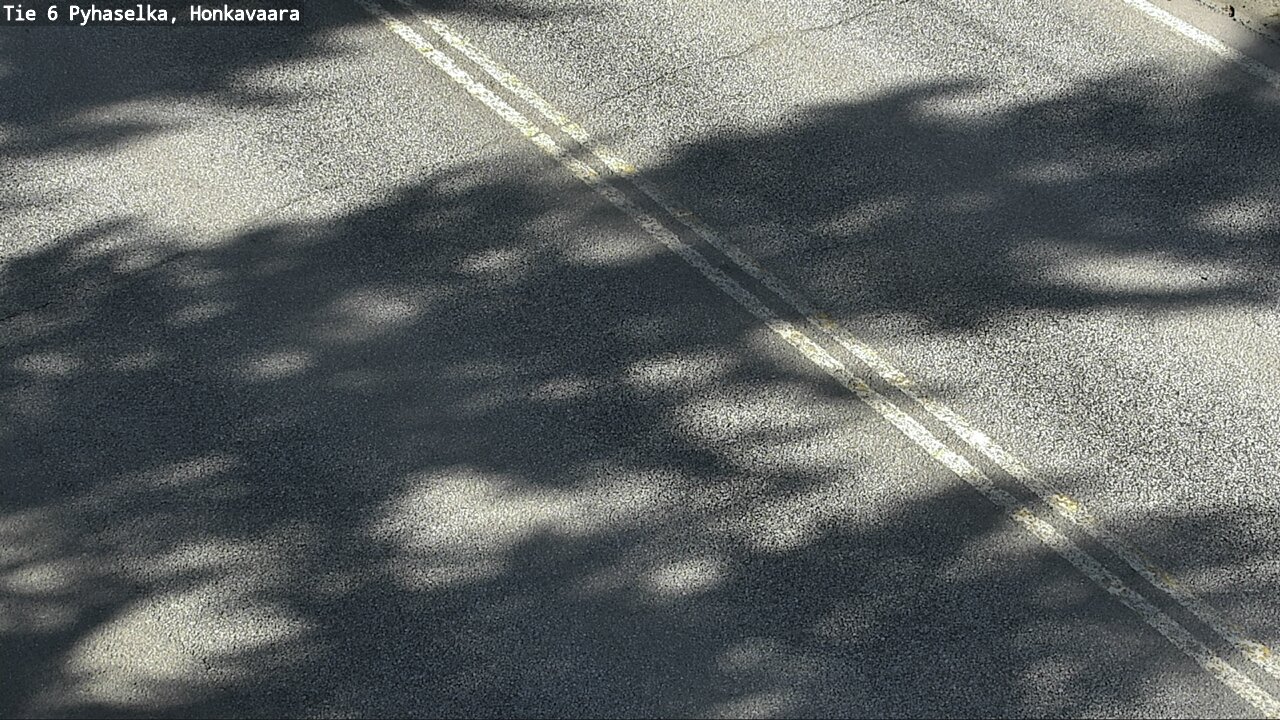 Weather Camera Image Väg 6 Joensuu, Honkavaara, Joensuu, Pohjois-Karjala