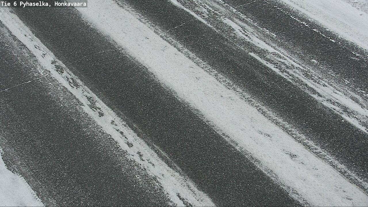 Weather Camera Image Väg 6 Joensuu, Honkavaara, Joensuu, Pohjois-Karjala