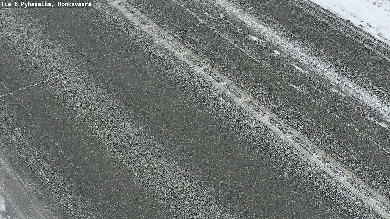Weather Camera Image Väg 6 Joensuu, Honkavaara, Joensuu, Pohjois-Karjala