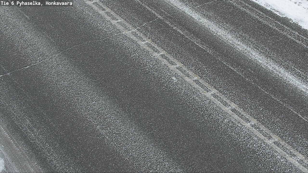 Weather Camera Image Väg 6 Joensuu, Honkavaara, Joensuu, Pohjois-Karjala