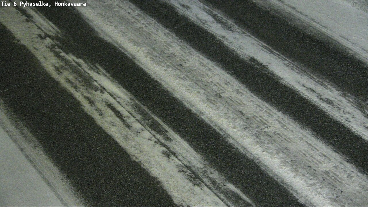 Weather Camera Image Väg 6 Joensuu, Honkavaara, Joensuu, Pohjois-Karjala