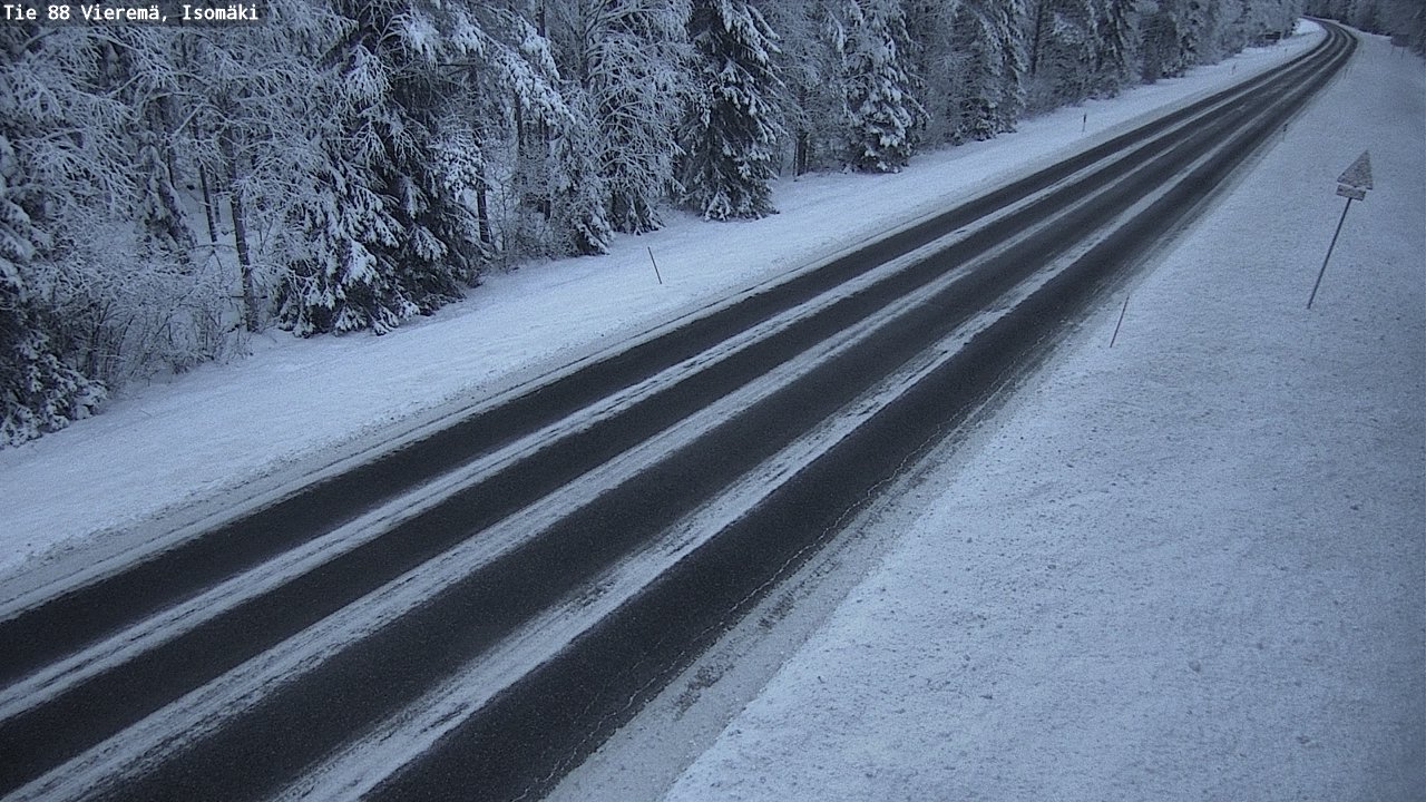 Kelikamerat Kuva Tie 88 Vieremä, Isomäki, Vieremä, Pohjois-Savo