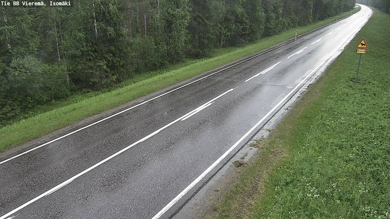 Kelikamerat Kuva Tie 88 Vieremä, Isomäki, Vieremä, Pohjois-Savo