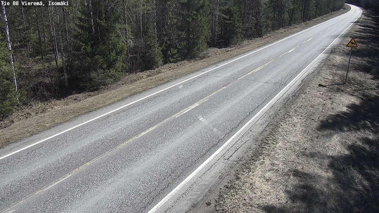Kelikamerat Kuva Tie 88 Vieremä, Isomäki, Vieremä, Pohjois-Savo